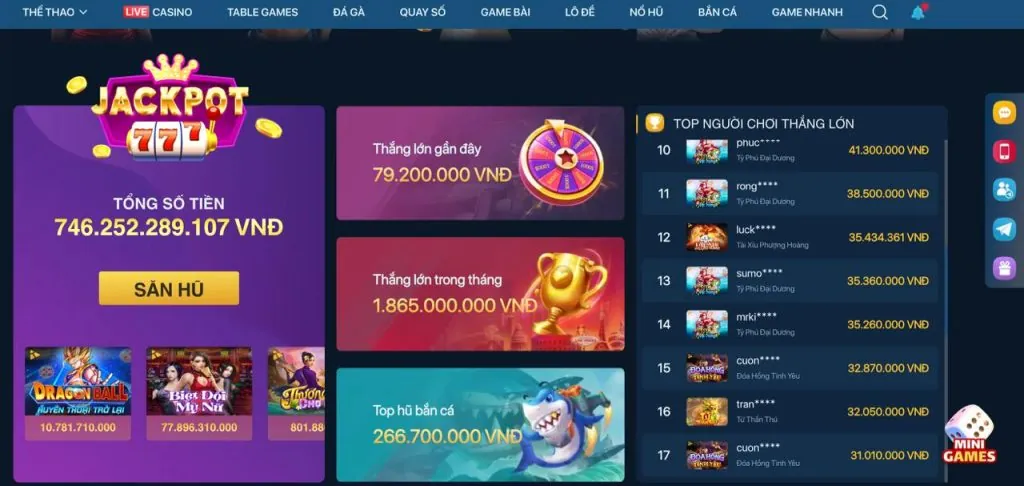 Đa dạng các trò chơi casino trực tuyến và cá cược thể thao